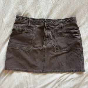 Vintage Mini Cargo Skirt